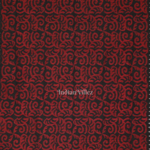 Black Maroon Floral Theme Sambalpuri Ikat Cotton Saree
