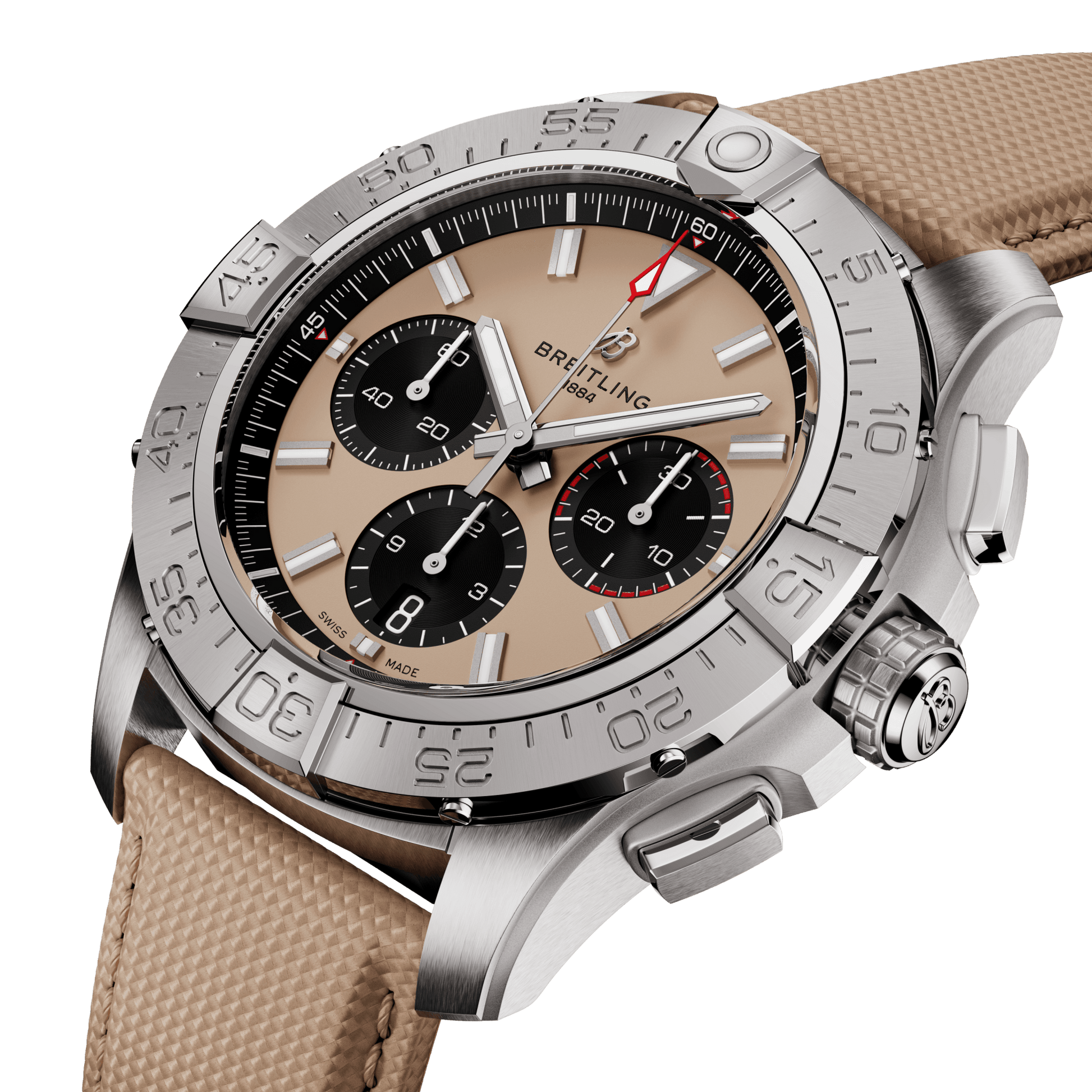 Breitling Avenger B01 Chronograph Sand Dial Men 44mm