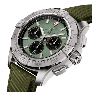 Breitling Avenger B01 Chronograph Mint Green Dial Men 44mm