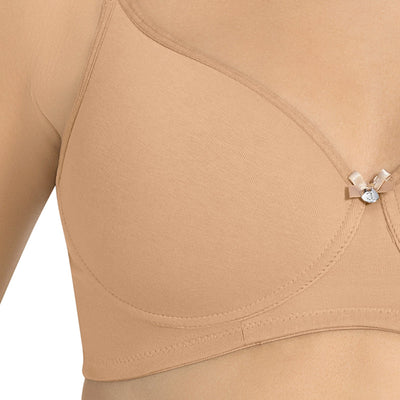 All Day Smooth Comfort Padded & Non-wired Bra - Sandalwood