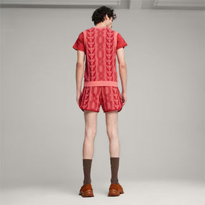 PUMA | x PALOMO T7 SHORTS { PASSIONFRUIT