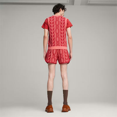 PUMA | x PALOMO T7 SHORTS { PASSIONFRUIT