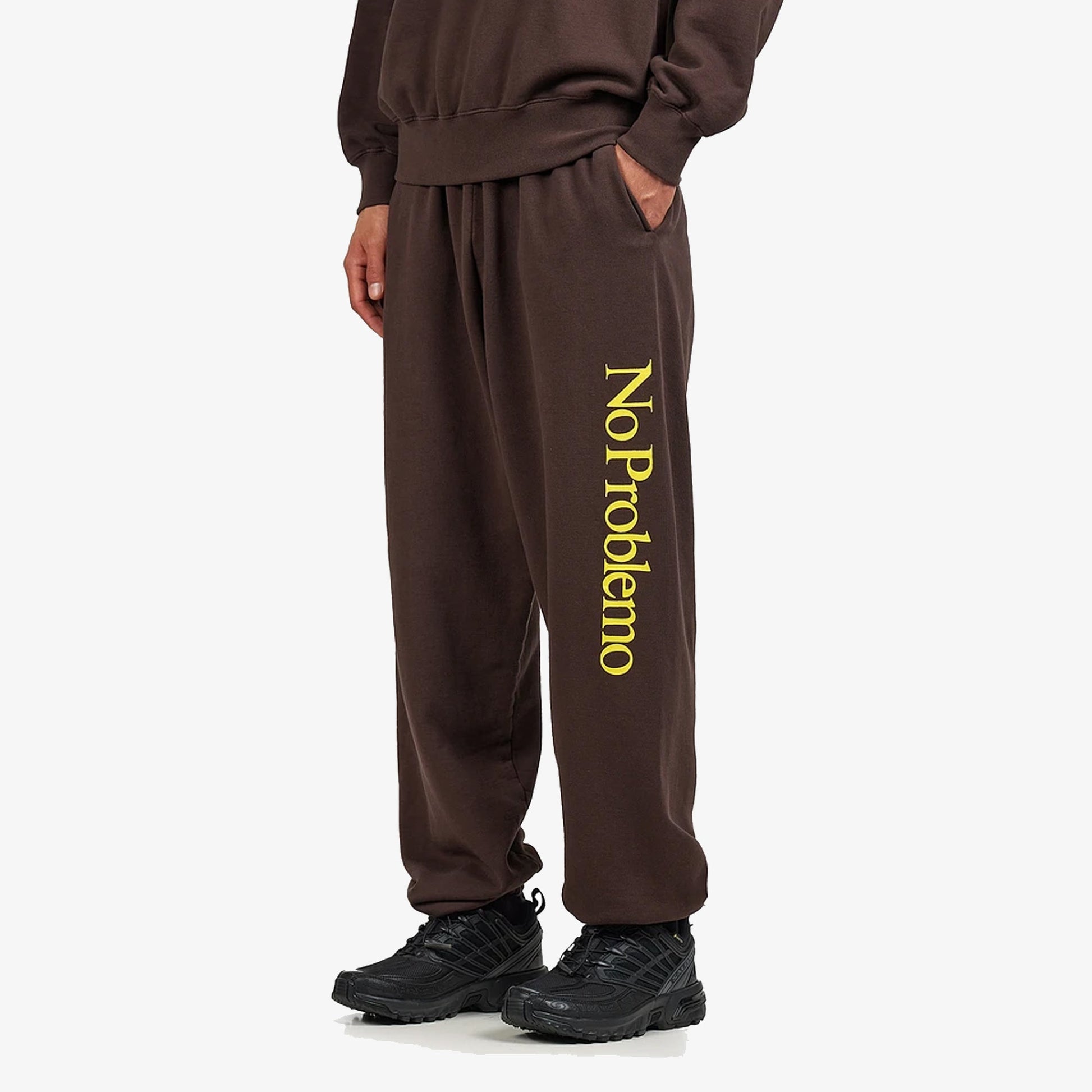 NO PROBLEMO | NO PROBLEMO SWEATPANT { BROWN