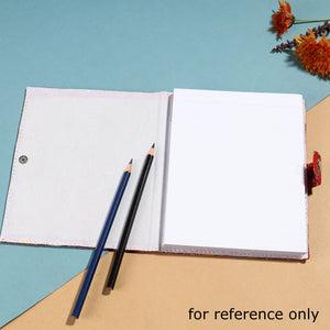 Bengal Kantha Work Handcrafted Notepad (7 x 6 in)