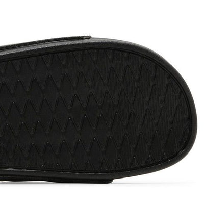 adidas Adilette Comfort Slides Core Black Gold Metallic