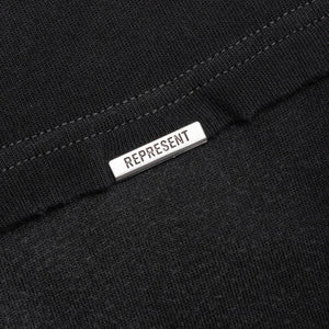 REPRESENT | ATLAS T-SHIRT { STAINED BLACK