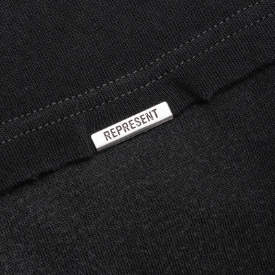REPRESENT | ATLAS T-SHIRT { STAINED BLACK