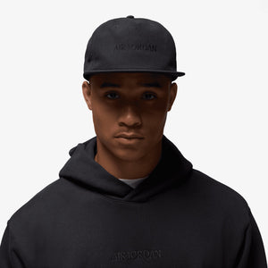 JORDAN | AIRJORDAN PRO UNSTRUCTURED FLAT BILL HAT { OFF NOIR/OFF NOIR