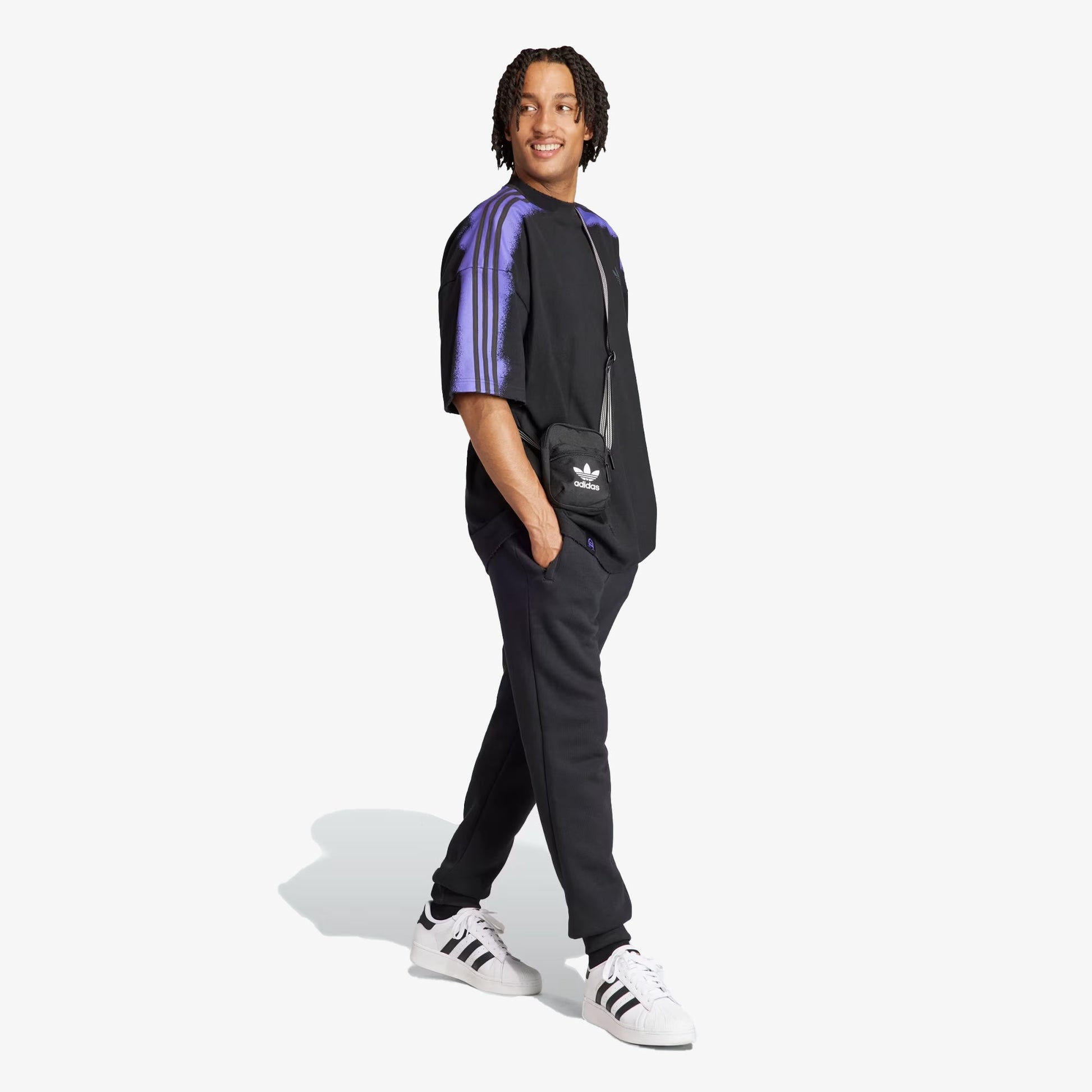 Adidas Originals | YOUTH OF PARIS TEE  { CARBON