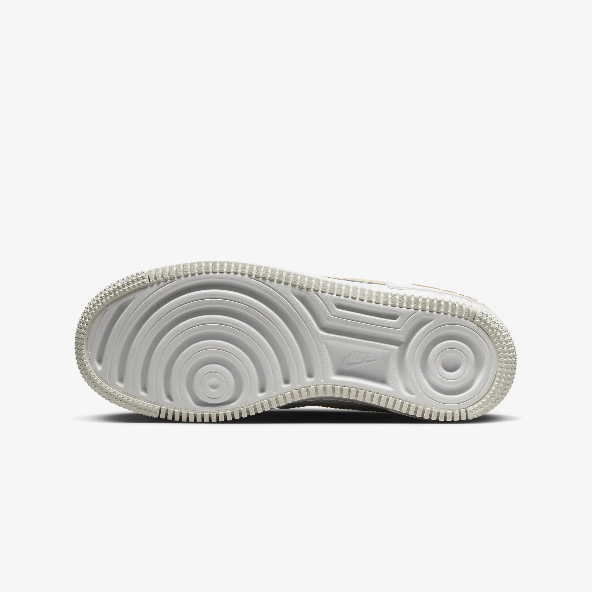 Nike | AIR FORCE 1 SHADOW  { SUMMIT WHITE/SESAME-WOLF GREY
