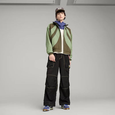 PUMA | X KIDSUPER FIT WINDBREAKER { DUSTY GREEN