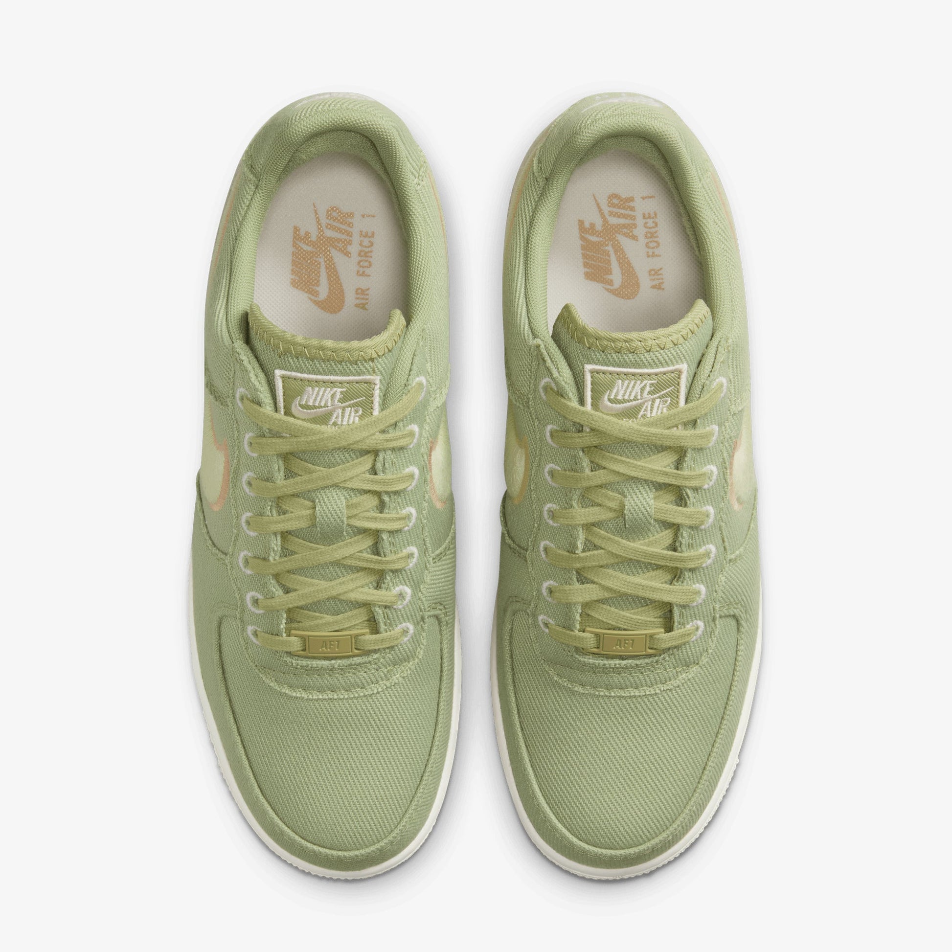 NIKE | AIR FORCE 1 LOW CANVAS { DUSTY OLIVE/OLIVE AURA-HEMP-PHANTOM