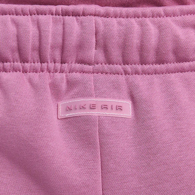 Nike | MID-RISE FLEECE SHORTS  { COSMIC FUCHSIA/PINK FOAM /COSMIC FUCHSIA