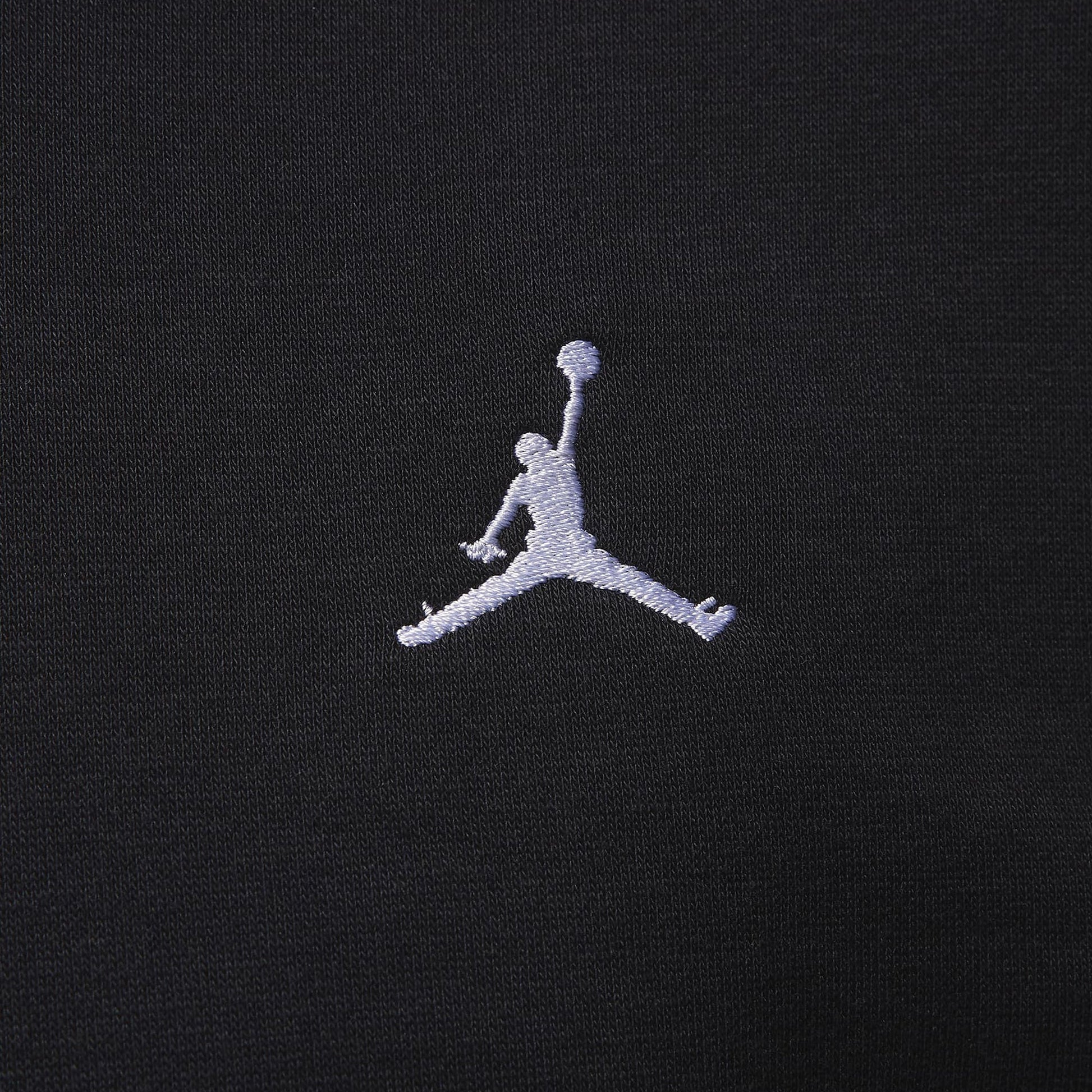 JORDAN | BROOKLYN FLEECE PULLOVER HOODIE { BLACK/WHITE