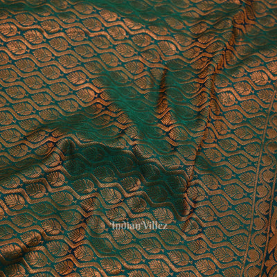 Yellow Pure Kanjivaram Silk Saree