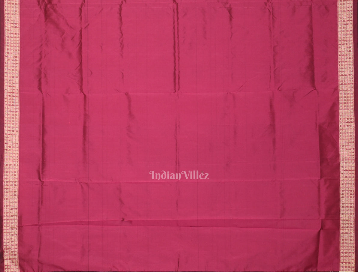 Exclusive Black Beautiful Jhoti Theme Sambalpuri Silk Saree