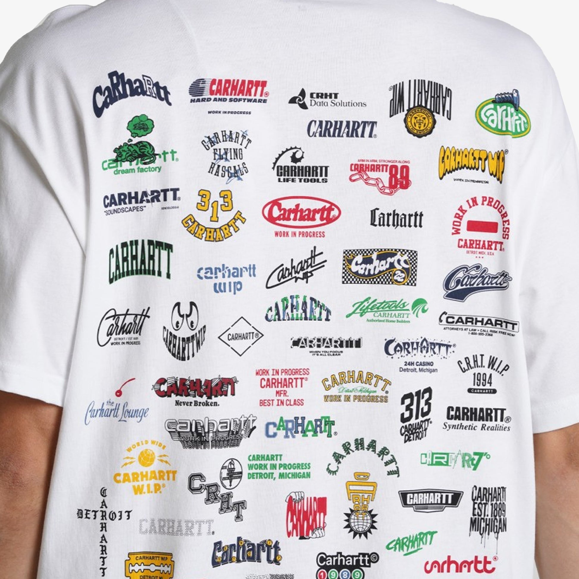 Carhartt | S/S LOGO T-SHIRT { WHITE
