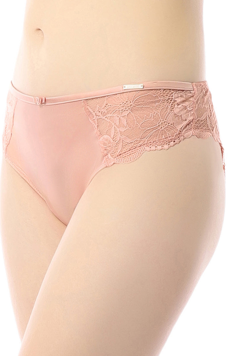Eternal Bliss Brazilian Panty - Mellow Rose