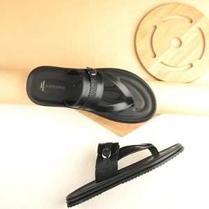 Comet Leather Slippers by Aspeerio