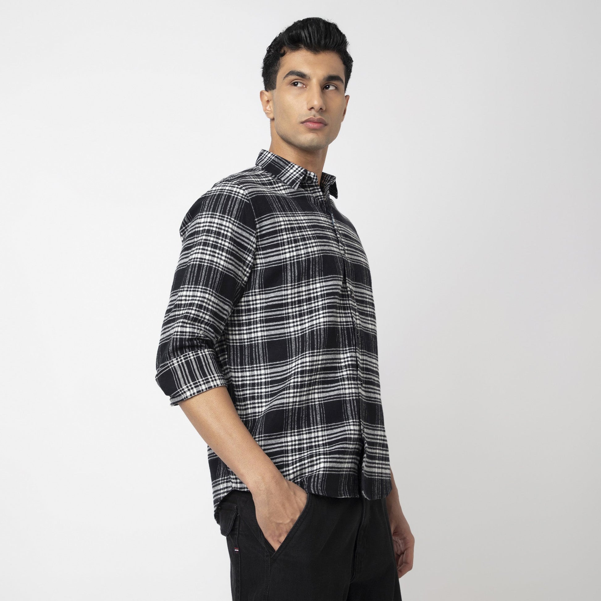 Cotton Checks Shirt