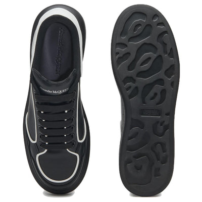 Alexander Mcqueen Oversized Black White Retro