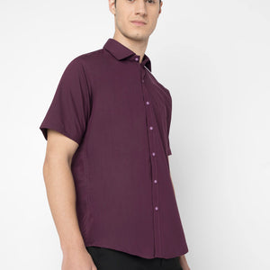 Wrinkle Free Half Sleeve Shirt