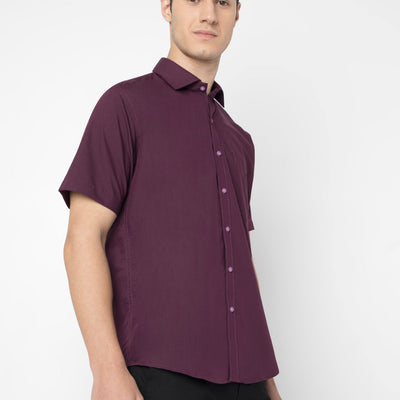 Wrinkle Free Half Sleeve Shirt