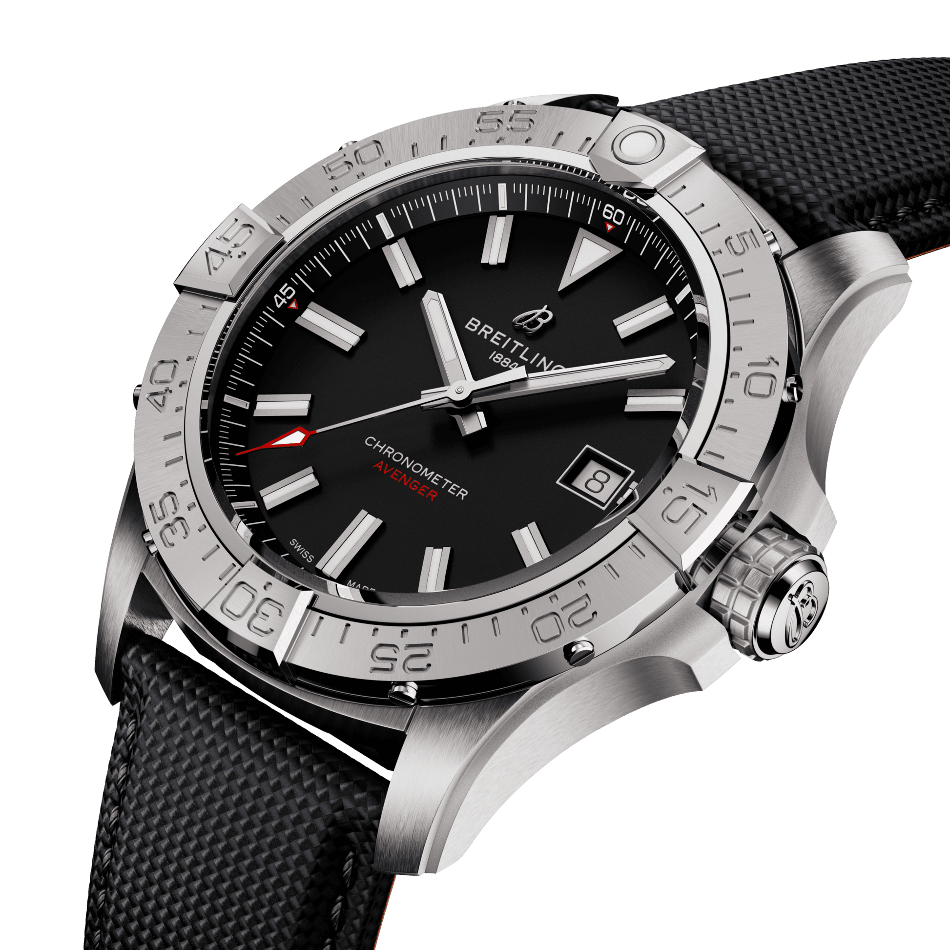 Breitling Avenger Automatic Black Dial Men 42 mm