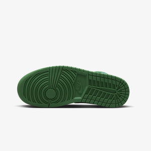 Jordan | AIR JORDAN 1 MID  { BLACK/LUCKY GREEN-AQUATONE-SAIL