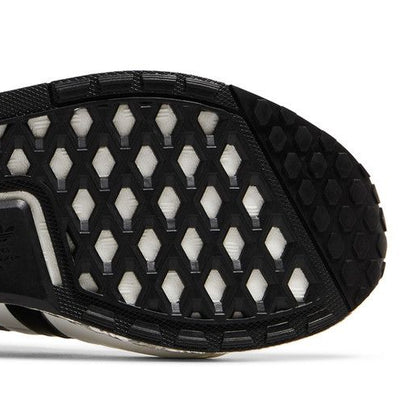 adidas NMD R1 V3 White Black Gold Tartan Trefoil