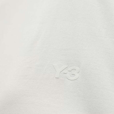 Y-3 | BOXY SHORT SLEEVE TEE { OFF WHITE