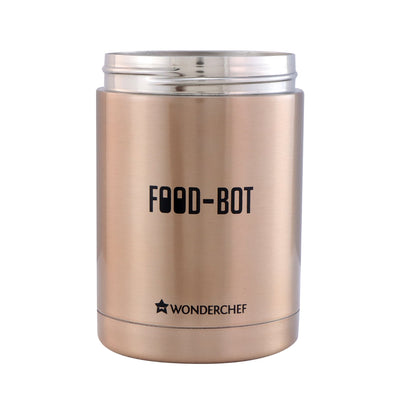 Food Bot, 500ml, Stainless Steel Vacuum Insulated,