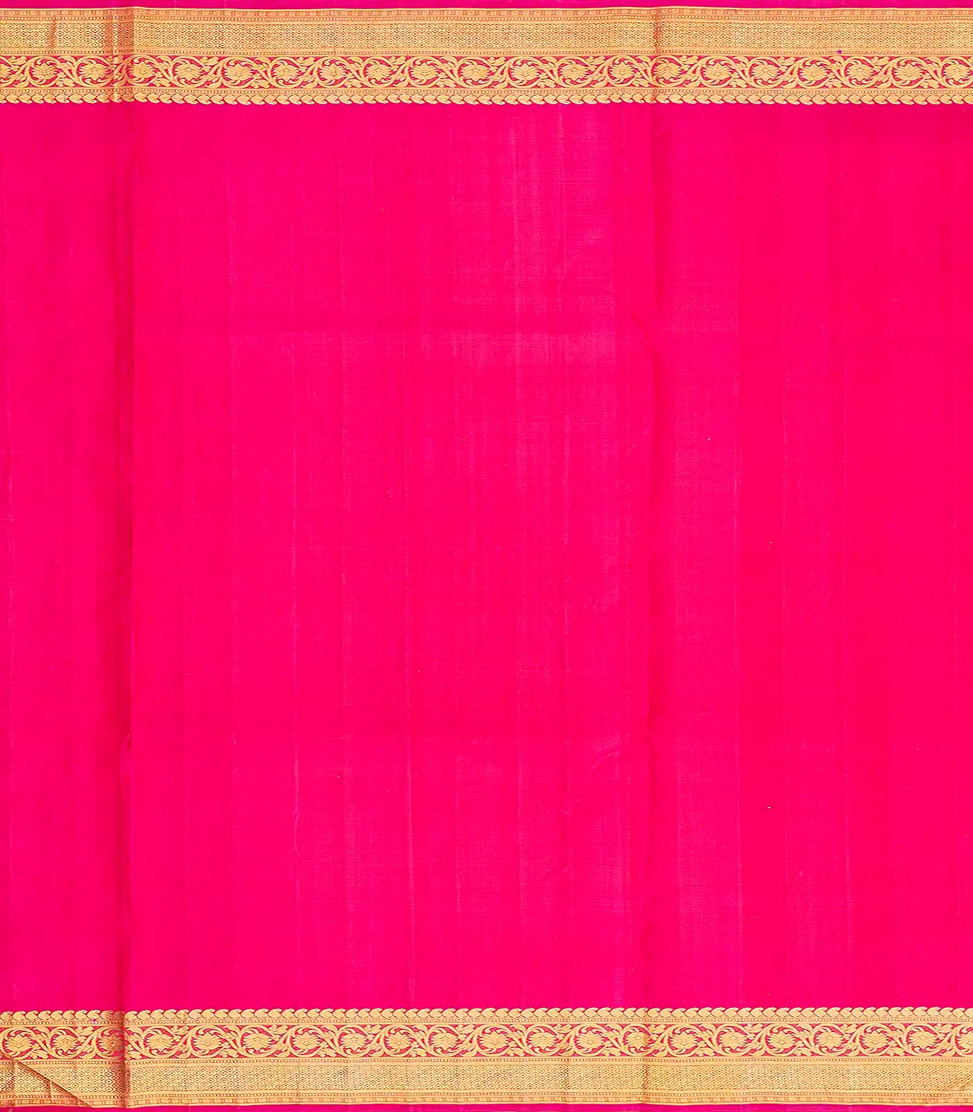 Mustard Handloom Lino Varna Silk Saree Floral Vine Motifs