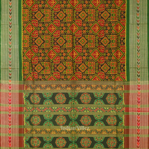 Multi Color Tribal Motif Sambalpuri Cotton Saree