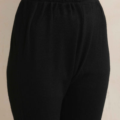 trueBrowns Black Woollen Leggings