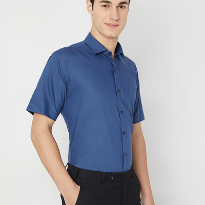 Wrinkle Free Half Sleeve Shirt