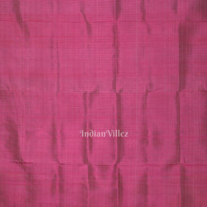 Cyan Blue Pink Odisha Ikat Contemporary Designer Saree