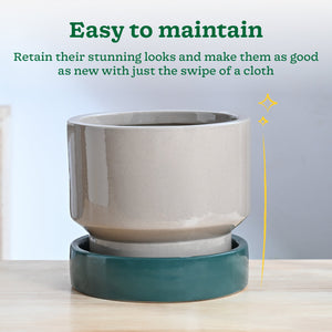 Soothing Rains Ceramic Planters