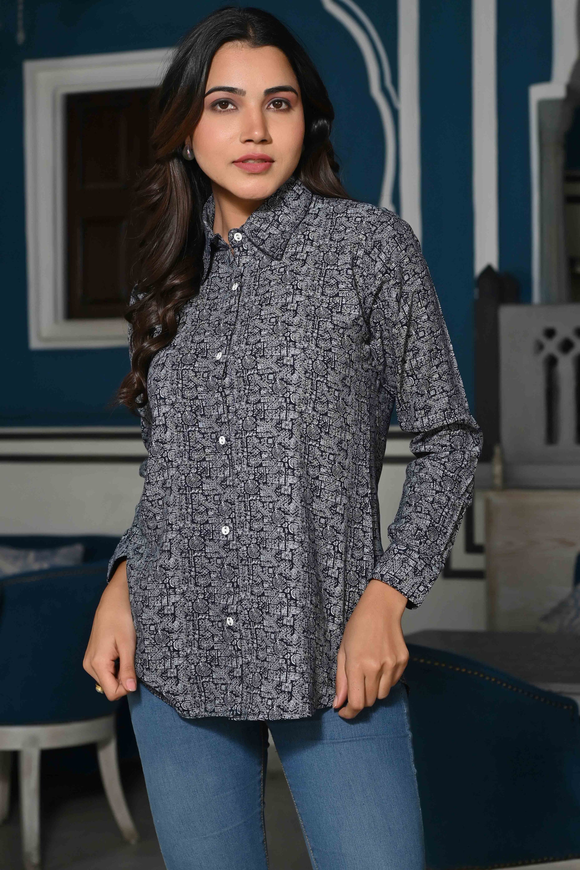 grey-abstract-printed-pure-cotton-top