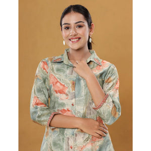 green-printed-muslin-co-ord-set