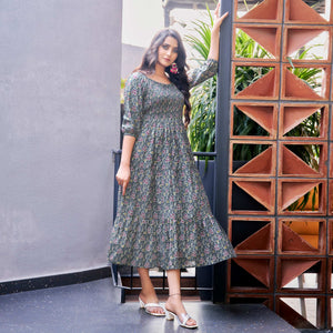grey-floral-printed-pure-cotton-maxi-dress
