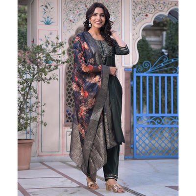 grey-embroidered-dola-silk-straight-cut-salwar-suit