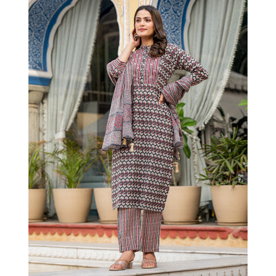 grey-floral-printed-pure-cotton-straight-salwar-suit
