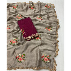 grey-floral-embroidered-chiffon-saree-3