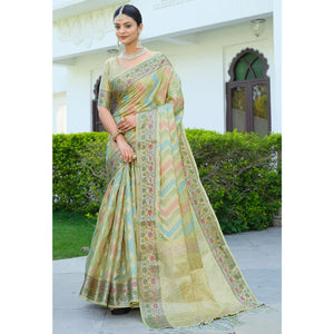 green-woven-organza-saree-with-tassels-25