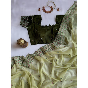 green-floral-embroidered-organza-saree-11