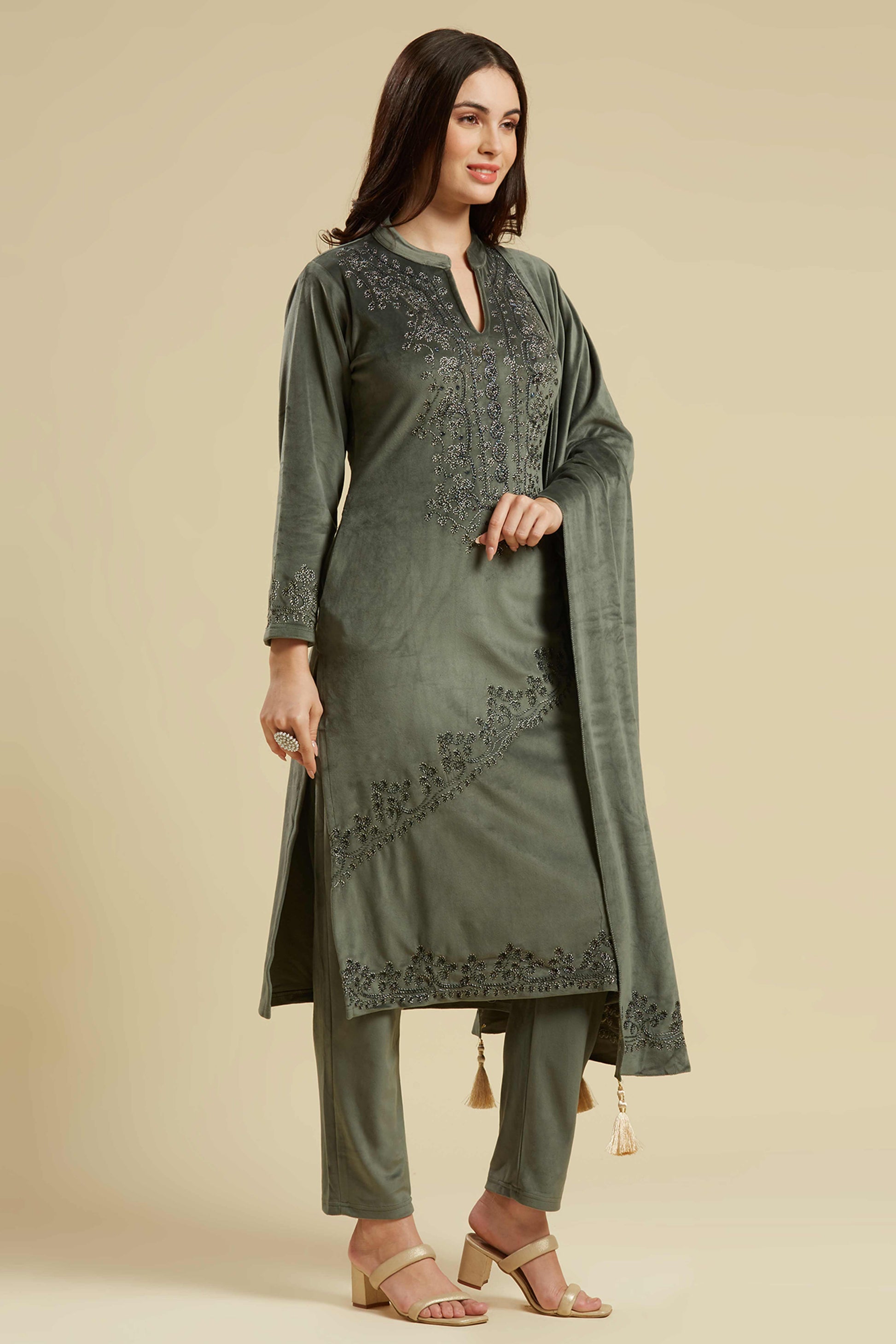 grey-embroidered-velvet-straight-salwar-suit