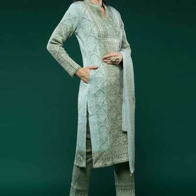 green-embroidered-woolen-straight-salwar-suit-1