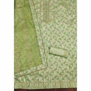 green-woven-with-handwork-jacquard-dress-material-1