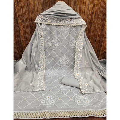grey-floral-embroidered-chanderi-cotton-dress-material